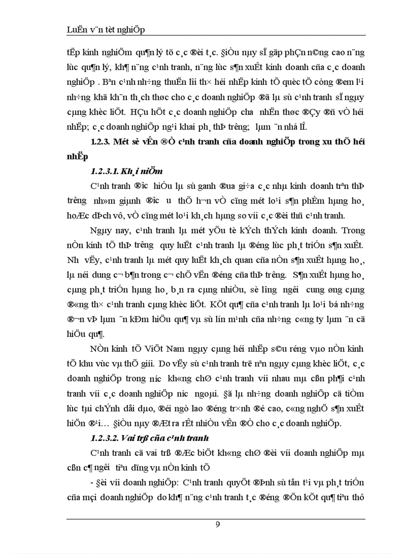 image for page Một số biện pháp nhằm nâng cao khả năng cạnh tranh các mặt hàng rau quả của Tổng công ty rau quả nông sản Việt Nam 1