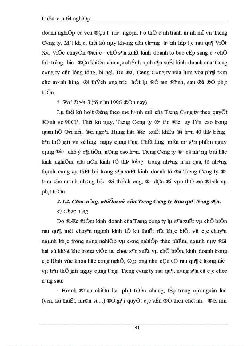 image for page Một số biện pháp nhằm nâng cao khả năng cạnh tranh các mặt hàng rau quả của Tổng công ty rau quả nông sản Việt Nam 1