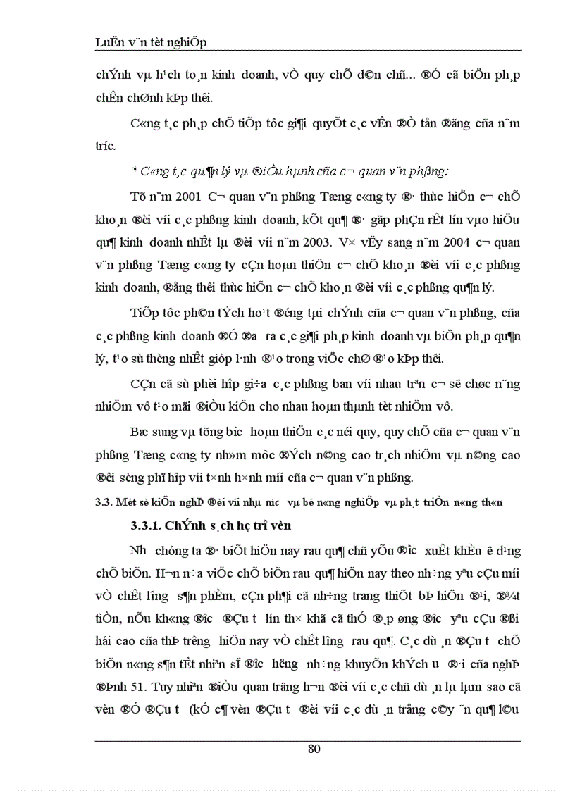 image for page Một số biện pháp nhằm nâng cao khả năng cạnh tranh các mặt hàng rau quả của Tổng công ty rau quả nông sản Việt Nam 1