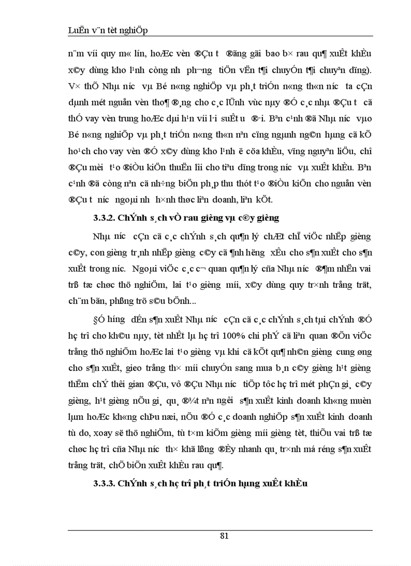 image for page Một số biện pháp nhằm nâng cao khả năng cạnh tranh các mặt hàng rau quả của Tổng công ty rau quả nông sản Việt Nam 1