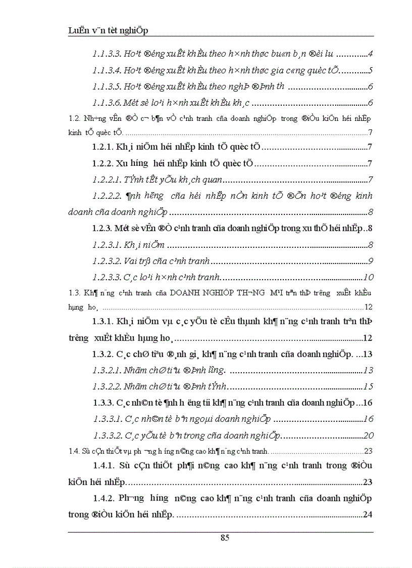 image for page Một số biện pháp nhằm nâng cao khả năng cạnh tranh các mặt hàng rau quả của Tổng công ty rau quả nông sản Việt Nam 1
