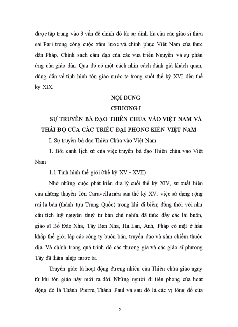 Sự dính líu của các giáo sĩ thừa sai Pari trong công cuộc xâm lựơc và chinh phục Việt Nam của thực dân Pháp 1