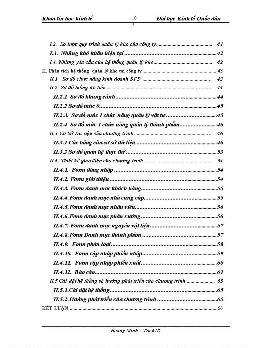 image for page Xây dựng phần mềm quản lý kho của công ty TNHH Công nghệ Xanh