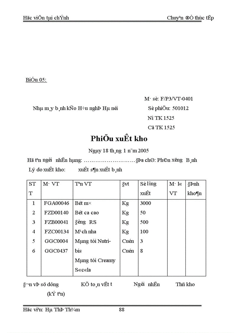 image for page Tổ chức công tác kế toán nguyên vật liệu tại Nhà máy bánh kẹo Hữu nghị Hà nội