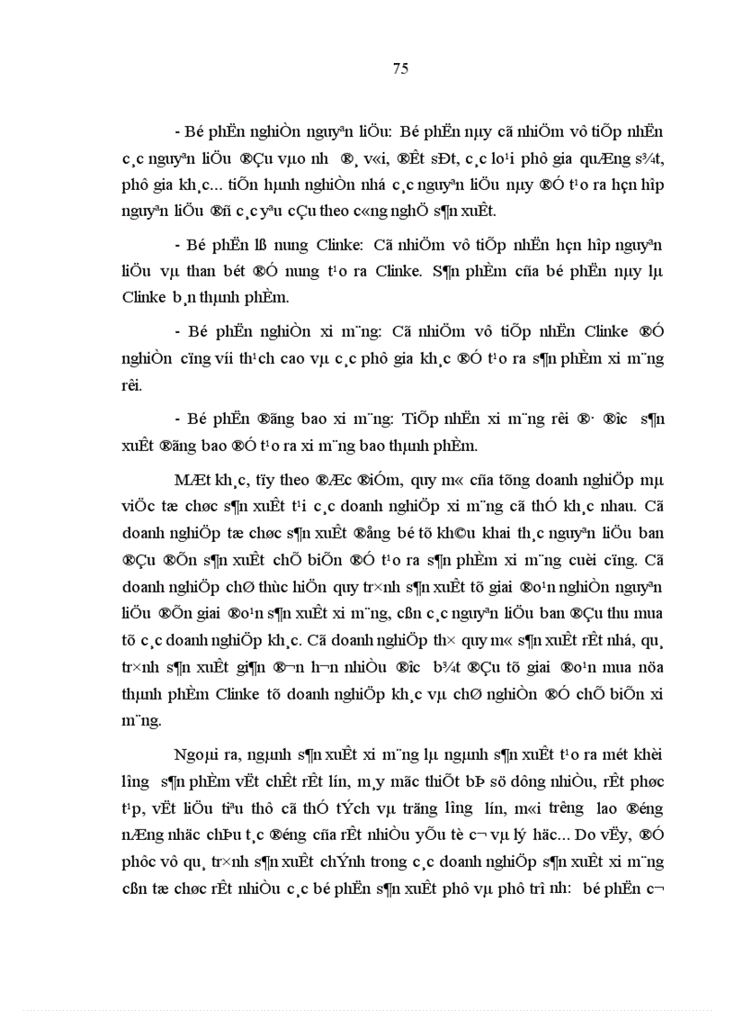 image for page Hoàn thiện công tác kế toán chi phí sản xuất và tính giá thành sản phẩm xi măng trong các doanh nghiệp nhà nước