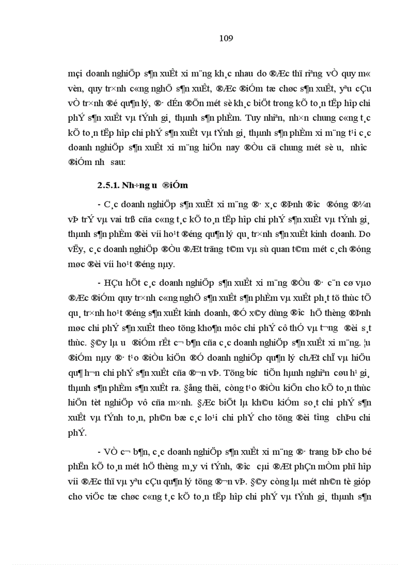 image for page Hoàn thiện công tác kế toán chi phí sản xuất và tính giá thành sản phẩm xi măng trong các doanh nghiệp nhà nước