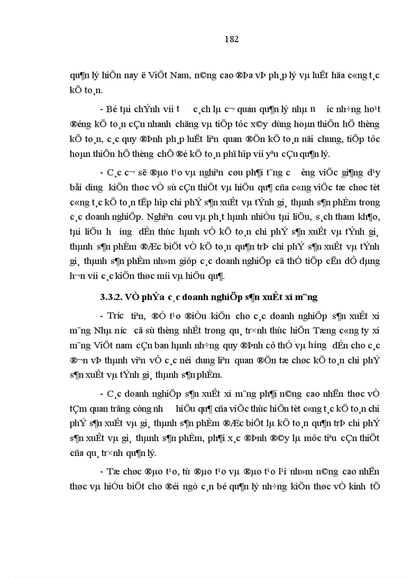 image for page Hoàn thiện công tác kế toán chi phí sản xuất và tính giá thành sản phẩm xi măng trong các doanh nghiệp nhà nước