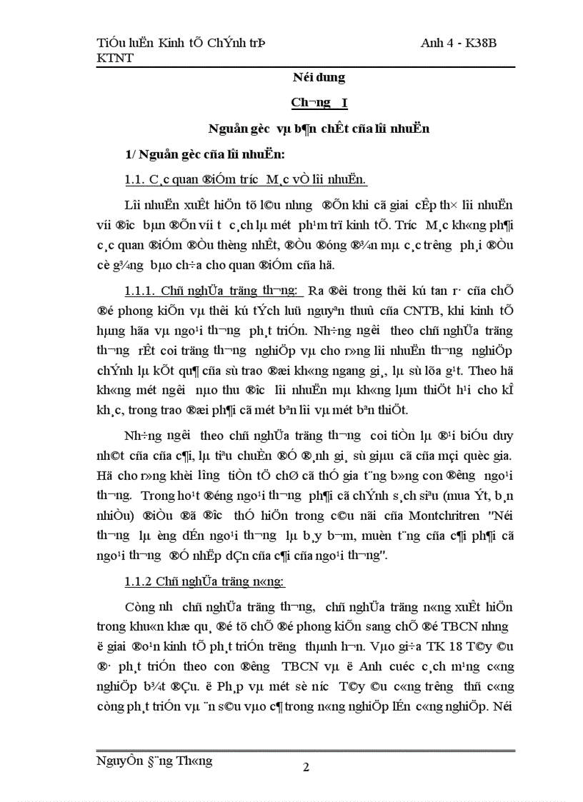 image for page Nguồn gốc bản chất của lợi nhuận trong nền kinh tế thị trường 1