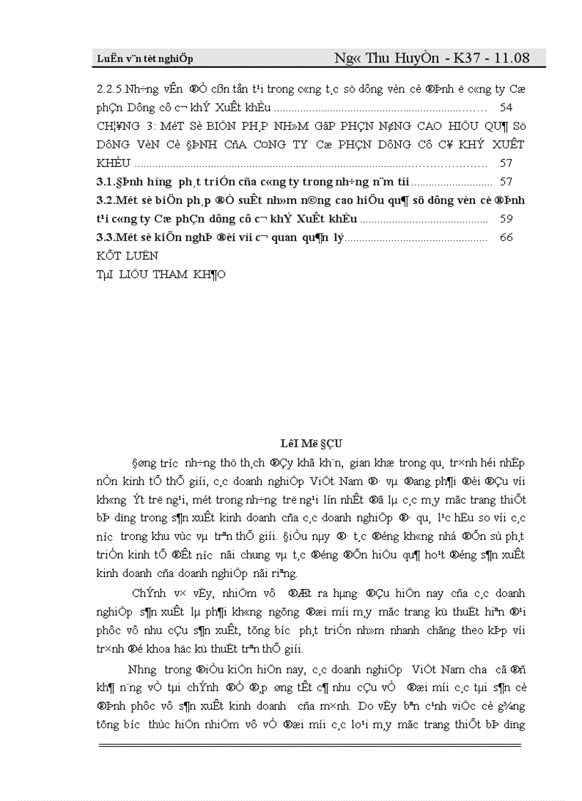 image for page Vốn cố định và các biện pháp nâng cao hiệu quả sử dụng vốn cố định ở công ty Cổ phần dụng cụ cơ khí xuất khẩu