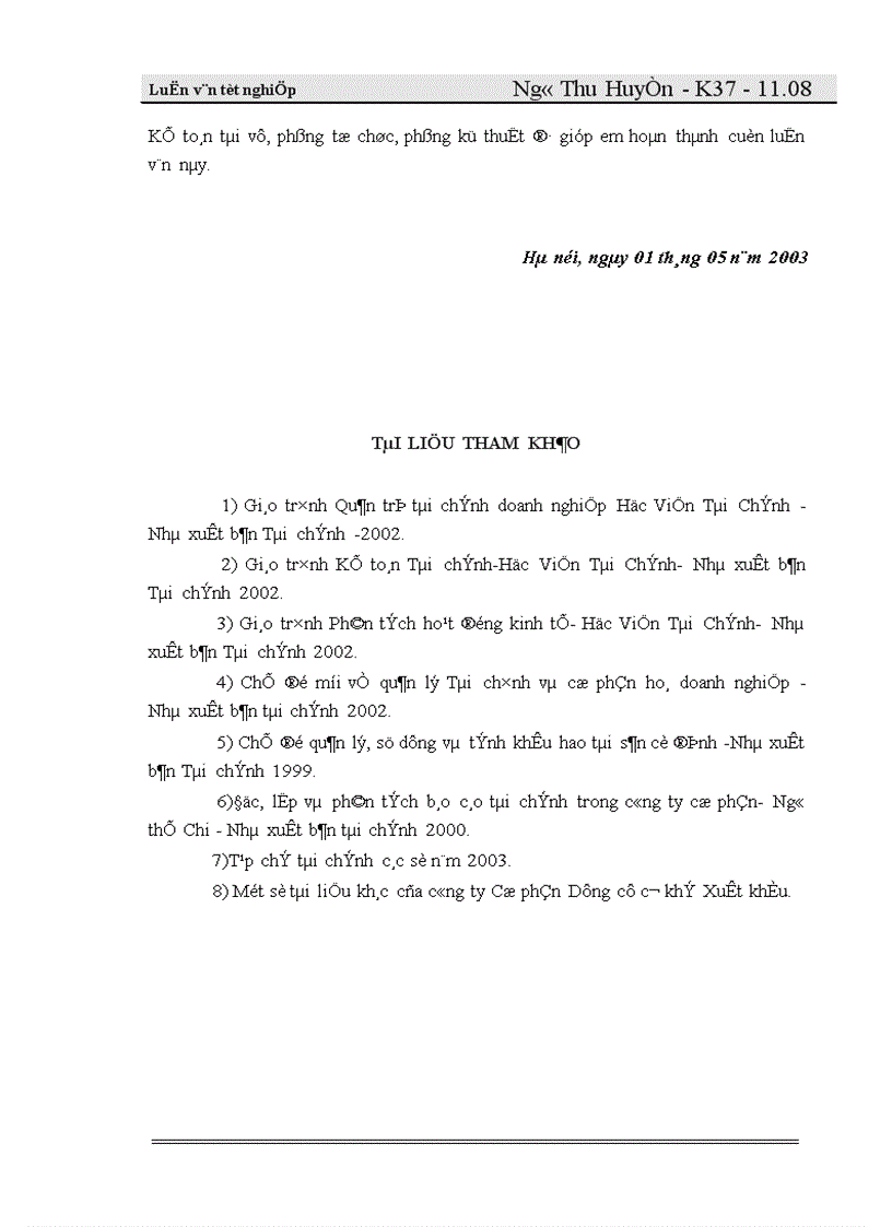 image for page Vốn cố định và các biện pháp nâng cao hiệu quả sử dụng vốn cố định ở công ty Cổ phần dụng cụ cơ khí xuất khẩu