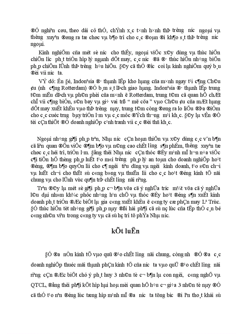 image for page Một số phương hướng và biện pháp cơ bản nhằm nâng cao chất lượng sản phẩm tại công ty cổ phần may Lê Trực 1