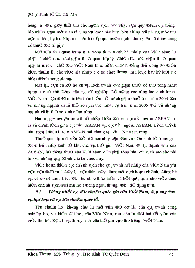 image for page Đề án Kinh tế Thương Mại 1