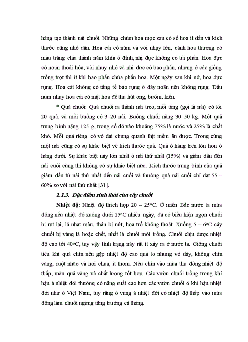 image for page Nghiên cứu động thái một số chỉ tiêu sinh lý hoá sinh theo tiến trình sinh trưởng phát triển của quả chuối tây tại huyện Thanh Trì Hà Nội 1