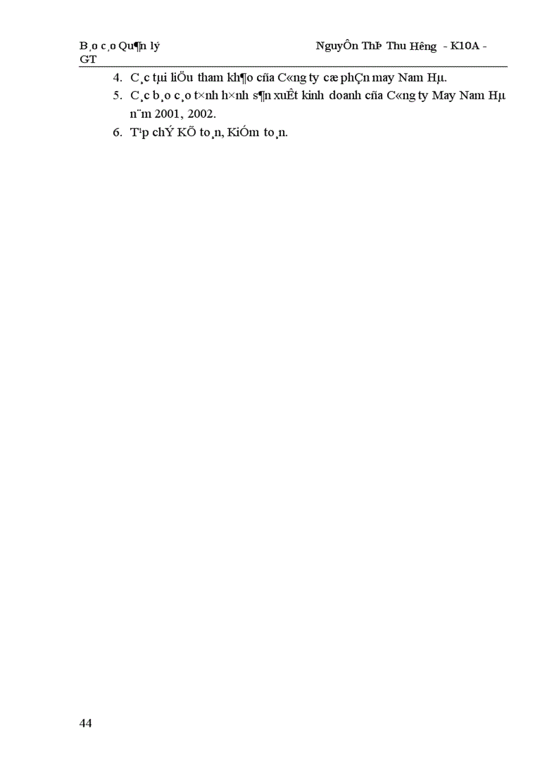 image for page Công tác quản lý TSCĐ và nâng cao hiệu quả sử dụng TSCĐ tại Công ty cổ phần may Nam Hà 1