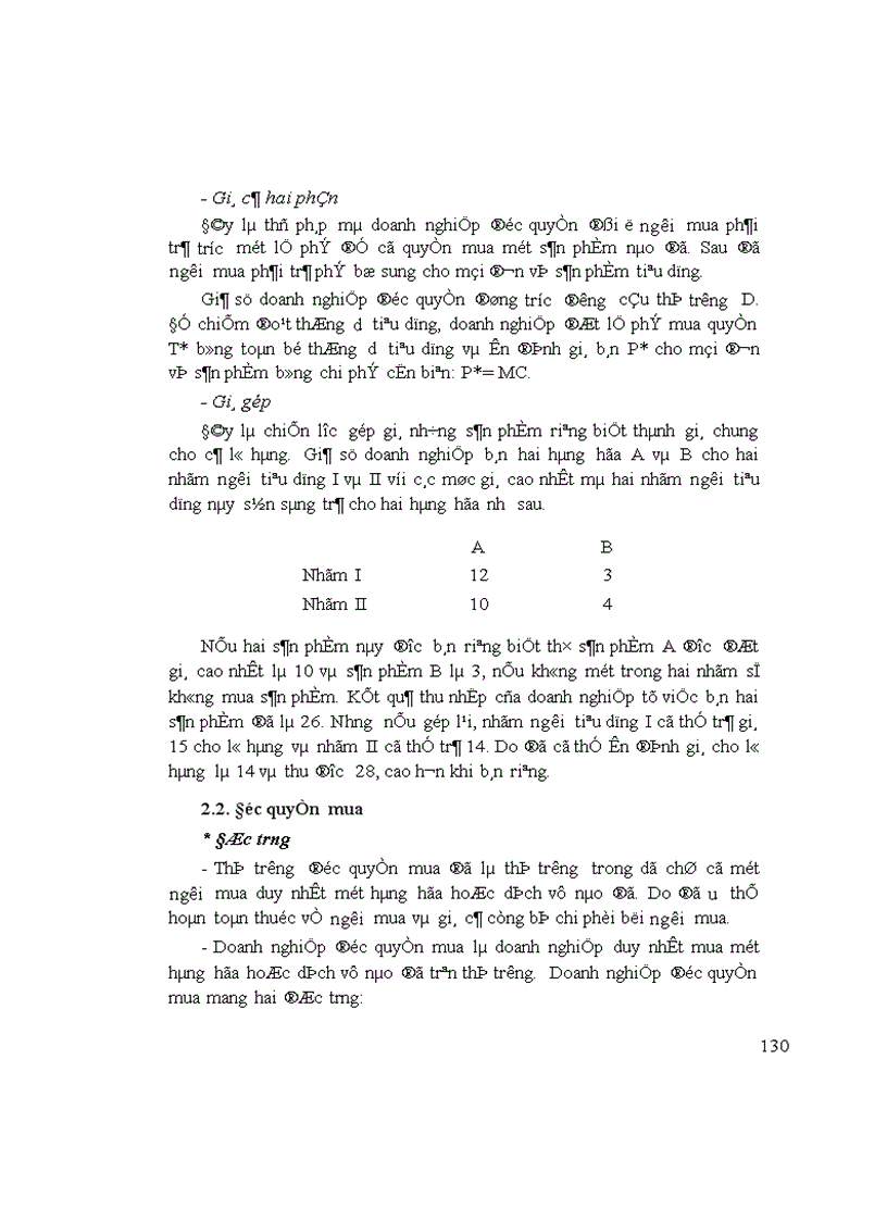 image for page Giáo trình Kinh tế học vi mô Lý thuyết và thực hành