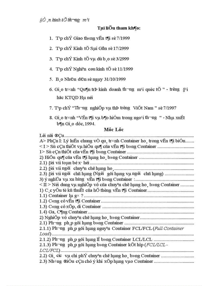 image for page Container hoá trong vận tải biển ở Việt Nam 1