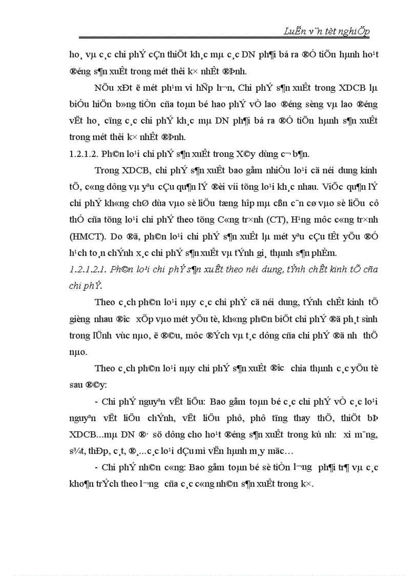 image for page Hoàn thiện công tác kế toán tập hợp chi phí sản xuất và tính giá thành sản phẩm tại Công ty Sông Đà 1