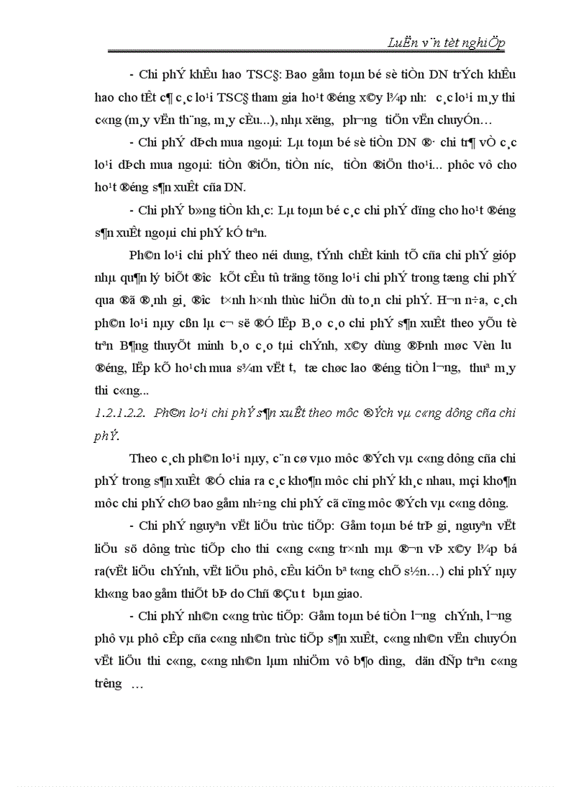 image for page Hoàn thiện công tác kế toán tập hợp chi phí sản xuất và tính giá thành sản phẩm tại Công ty Sông Đà 1