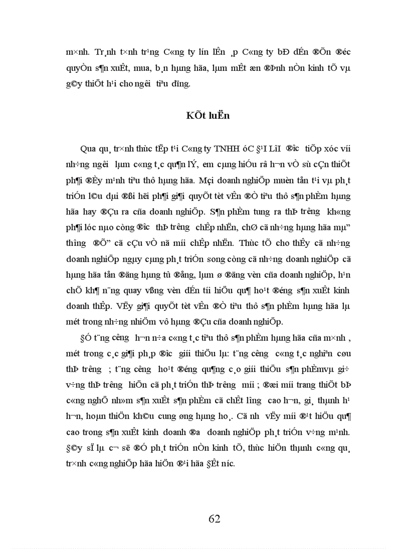 image for page Các biện pháp đẩy mạnh tiêu thụ hàng hoá tại Công ty TNHH úc đại lợi