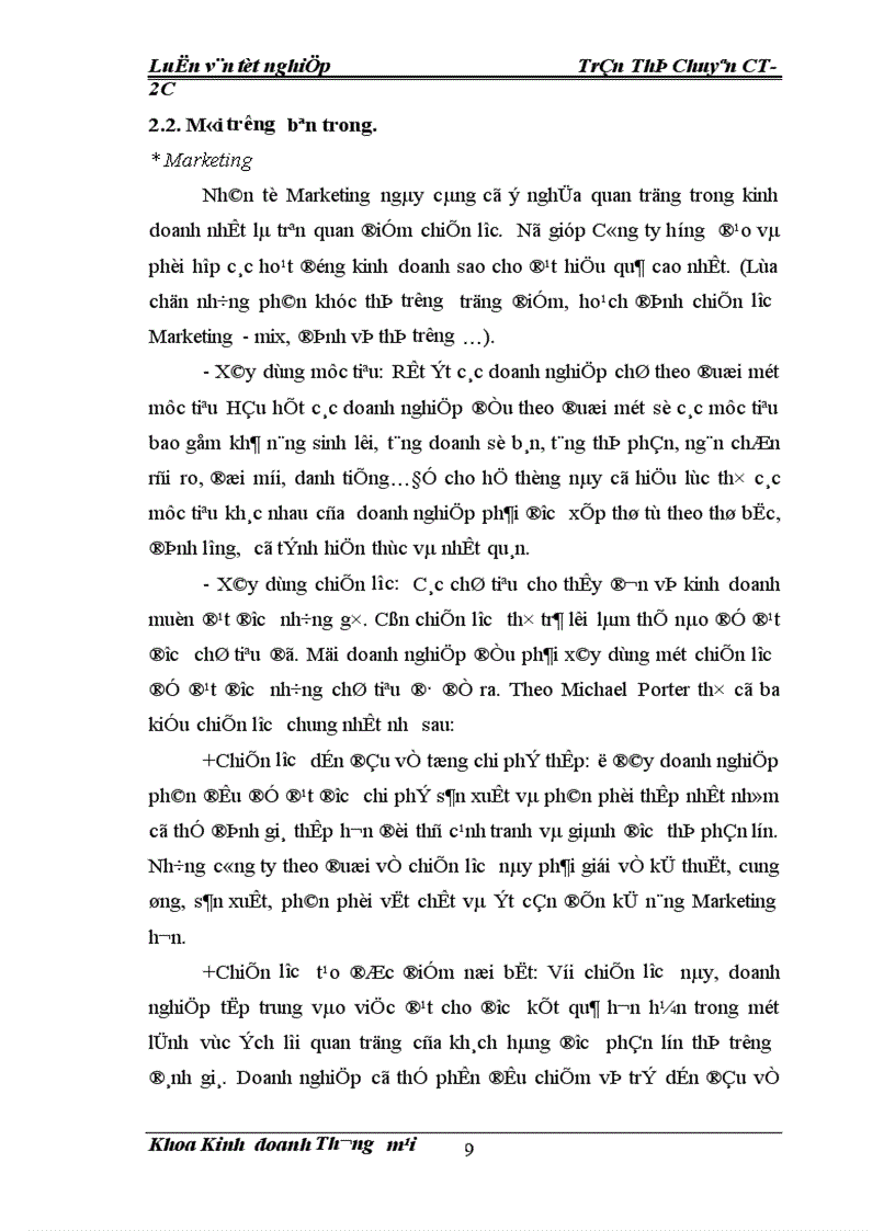 image for page Hoàn thiện phối thức Marketing mix tại Xí nghiệp Thương mại thuộc Công ty Dịch vụ Hàng không Sân bay Nội Bài 1