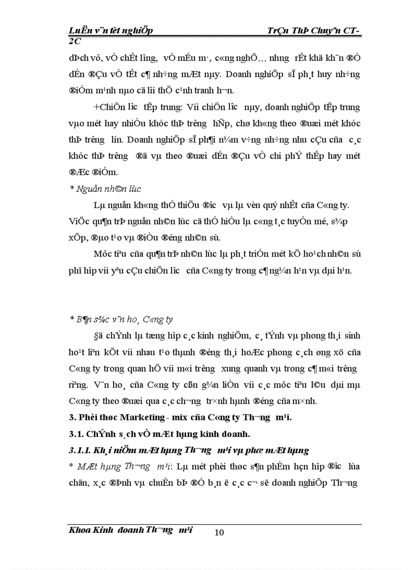 image for page Hoàn thiện phối thức Marketing mix tại Xí nghiệp Thương mại thuộc Công ty Dịch vụ Hàng không Sân bay Nội Bài 1