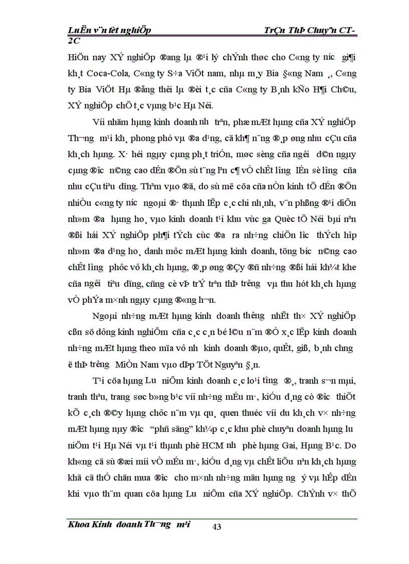 image for page Hoàn thiện phối thức Marketing mix tại Xí nghiệp Thương mại thuộc Công ty Dịch vụ Hàng không Sân bay Nội Bài 1