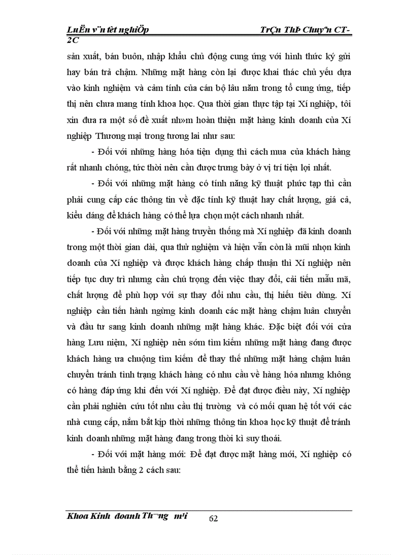 image for page Hoàn thiện phối thức Marketing mix tại Xí nghiệp Thương mại thuộc Công ty Dịch vụ Hàng không Sân bay Nội Bài 1