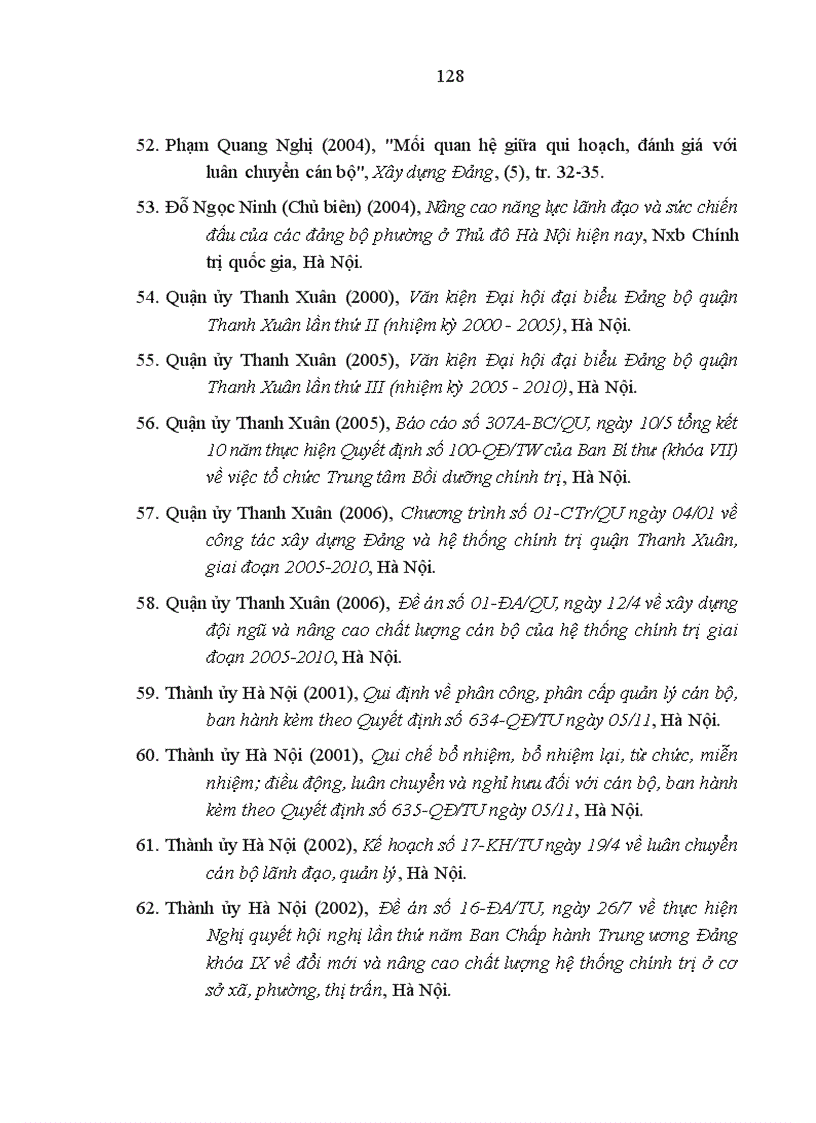 image for page Xây dựng đội ngũ cán bộ chủ chốt của hệ thống chính trị cấp phường quận Thanh Xuân thành phố Hà Nội giai đoạn hiện nay