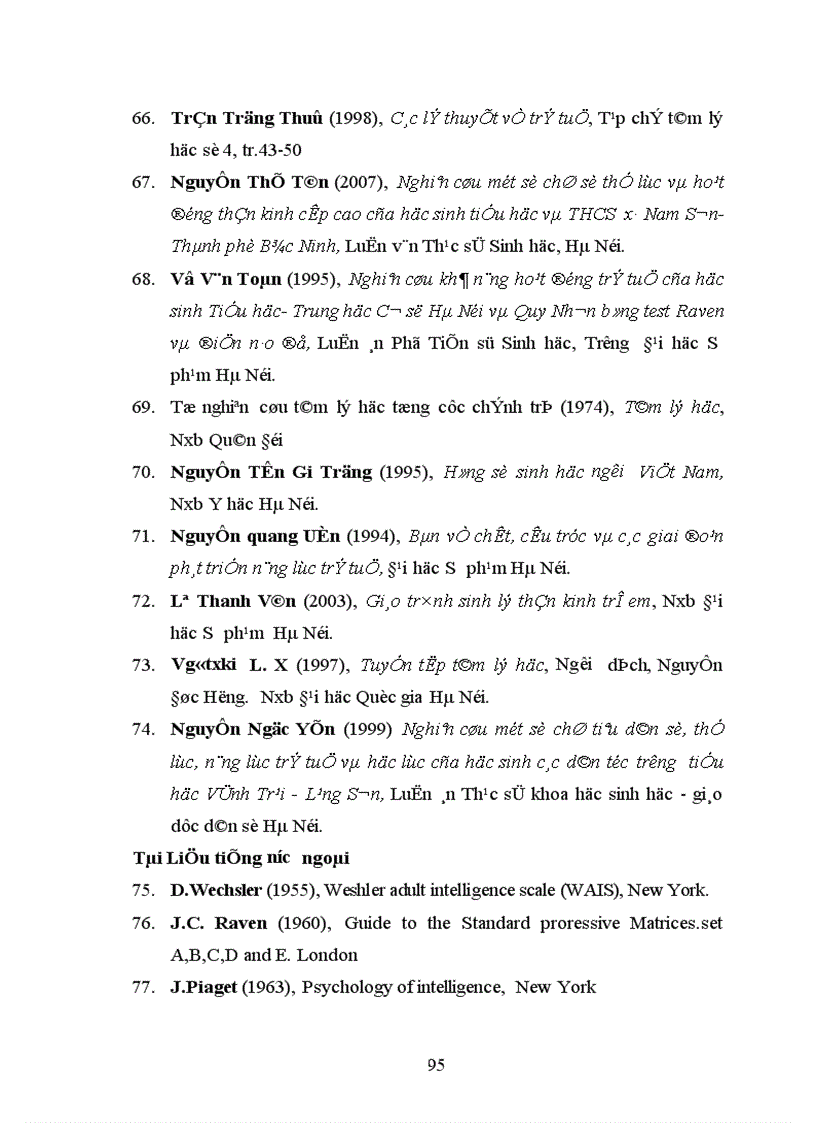 image for page Nghiên cứu trí tuệ và một số chỉ số sinh học của học sinh trường tiểu học và trung học cơ sở Thị trấn Phố Mới Huyện Quế Võ Tỉnh Bắc Ninh