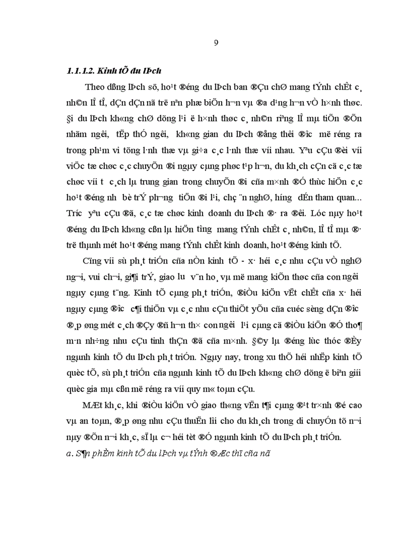 image for page Kinh tế du lịch ở tỉnh Thanh Hoá thực trạng và giải pháp phát triển 1