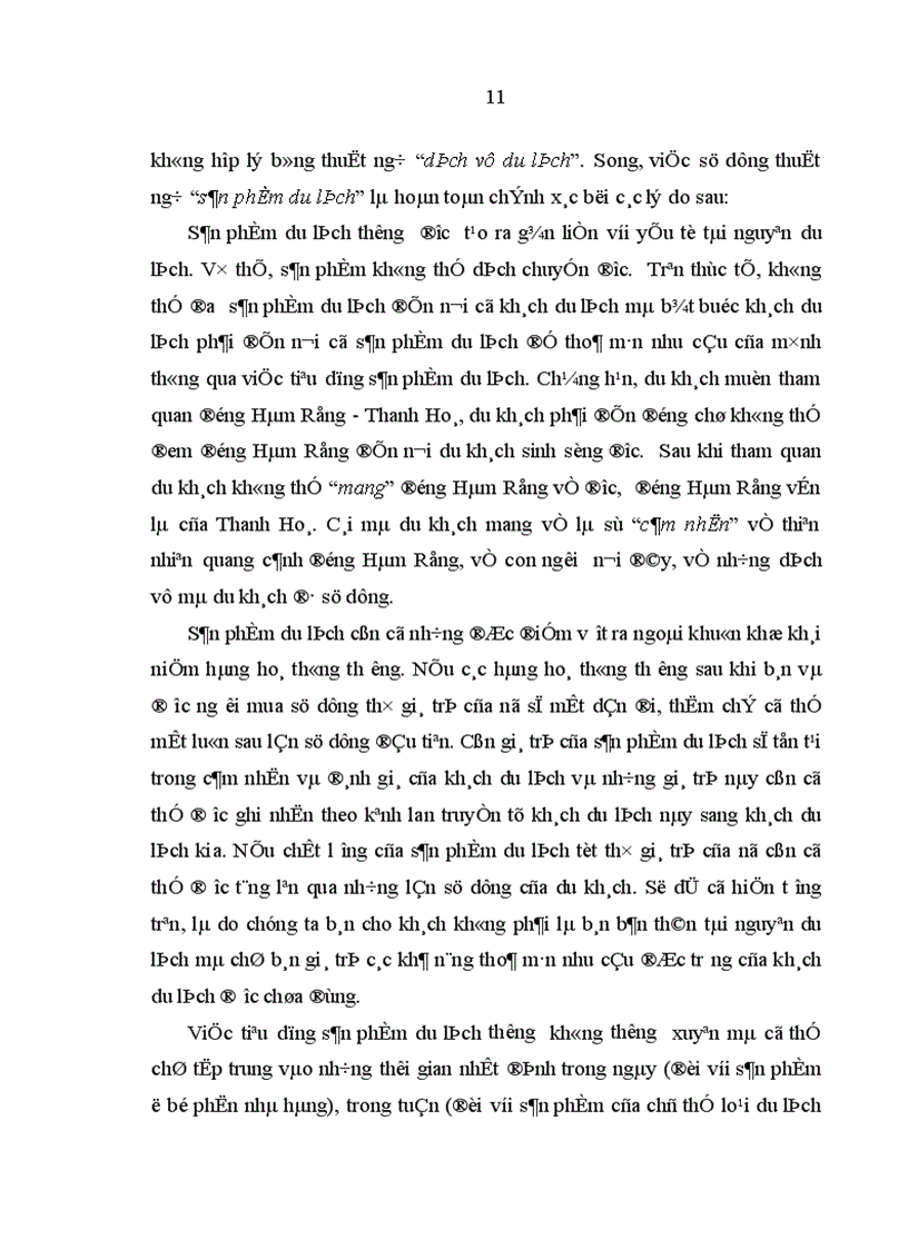 image for page Kinh tế du lịch ở tỉnh Thanh Hoá thực trạng và giải pháp phát triển 1