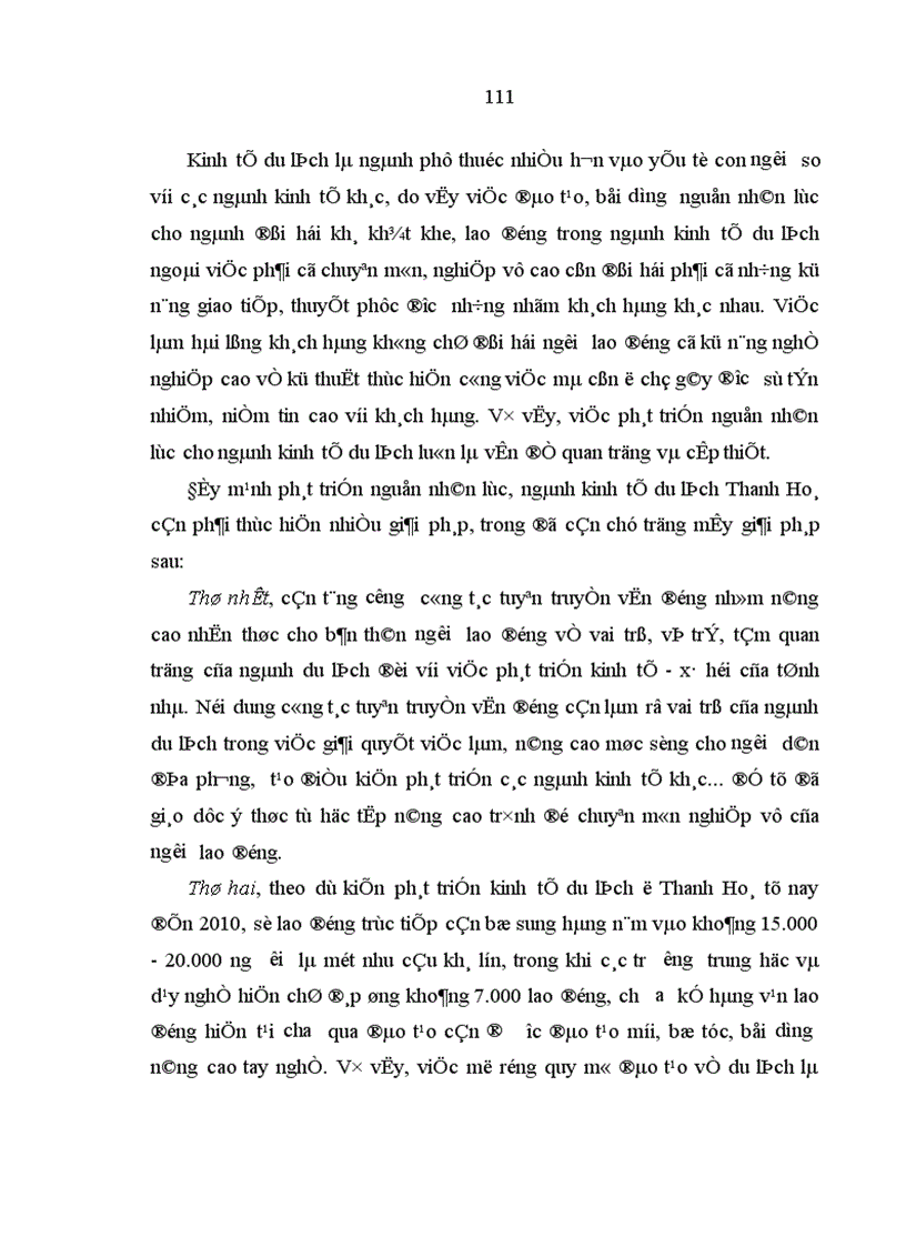 image for page Kinh tế du lịch ở tỉnh Thanh Hoá thực trạng và giải pháp phát triển 1