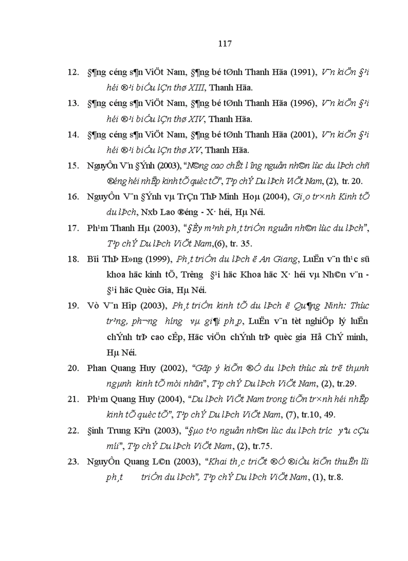 image for page Kinh tế du lịch ở tỉnh Thanh Hoá thực trạng và giải pháp phát triển 1