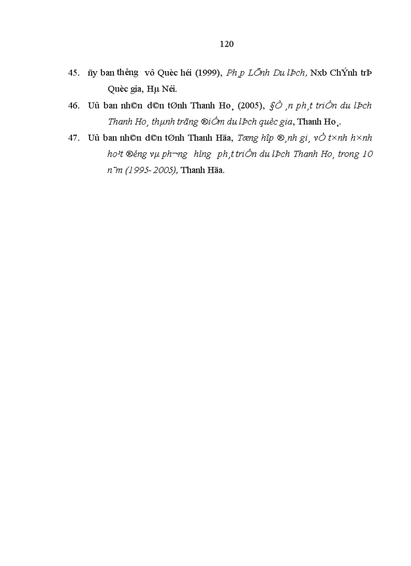 image for page Kinh tế du lịch ở tỉnh Thanh Hoá thực trạng và giải pháp phát triển 1