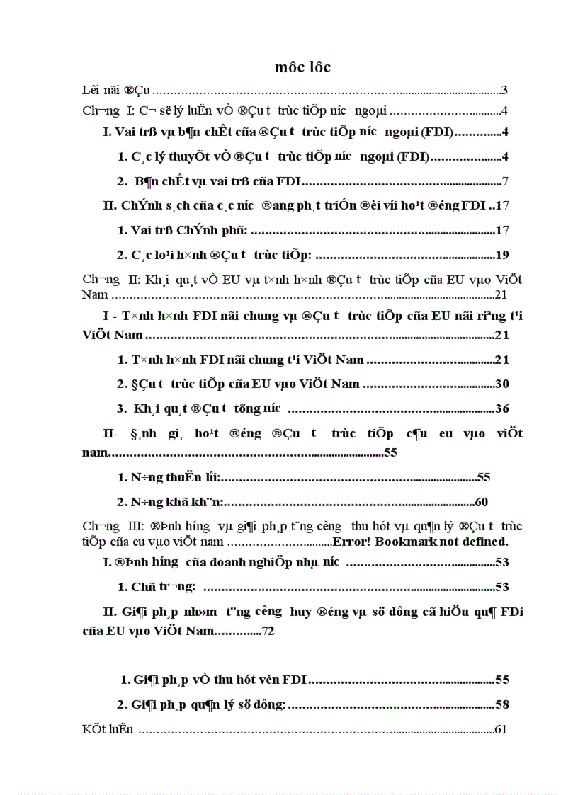 image for page Một số giải pháp nhằm tăng cường thu hút đầu tư trực tiếp của EU vào Việt Nam 1