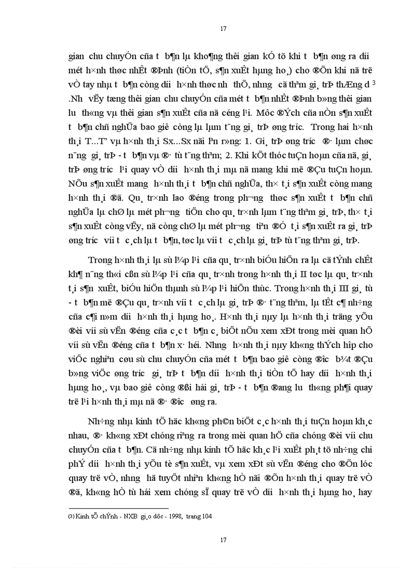 image for page Trình bày lý thuyết về tuần hoàn và chu chuyển tư bản ý nghĩa thực tiễn rút ra khi nghiên cứu lý thuyết này đối với việc quản lý các doanh nghiệp của nước ta khi chuyển sang nền kinh tế thị trường định hướng XHCN 1