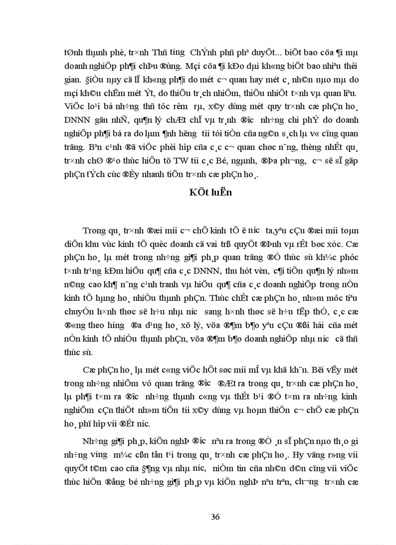 image for page Thực trạng và giải pháp thúc đẩy quá trình cổ phần hoá ở Việt Nam