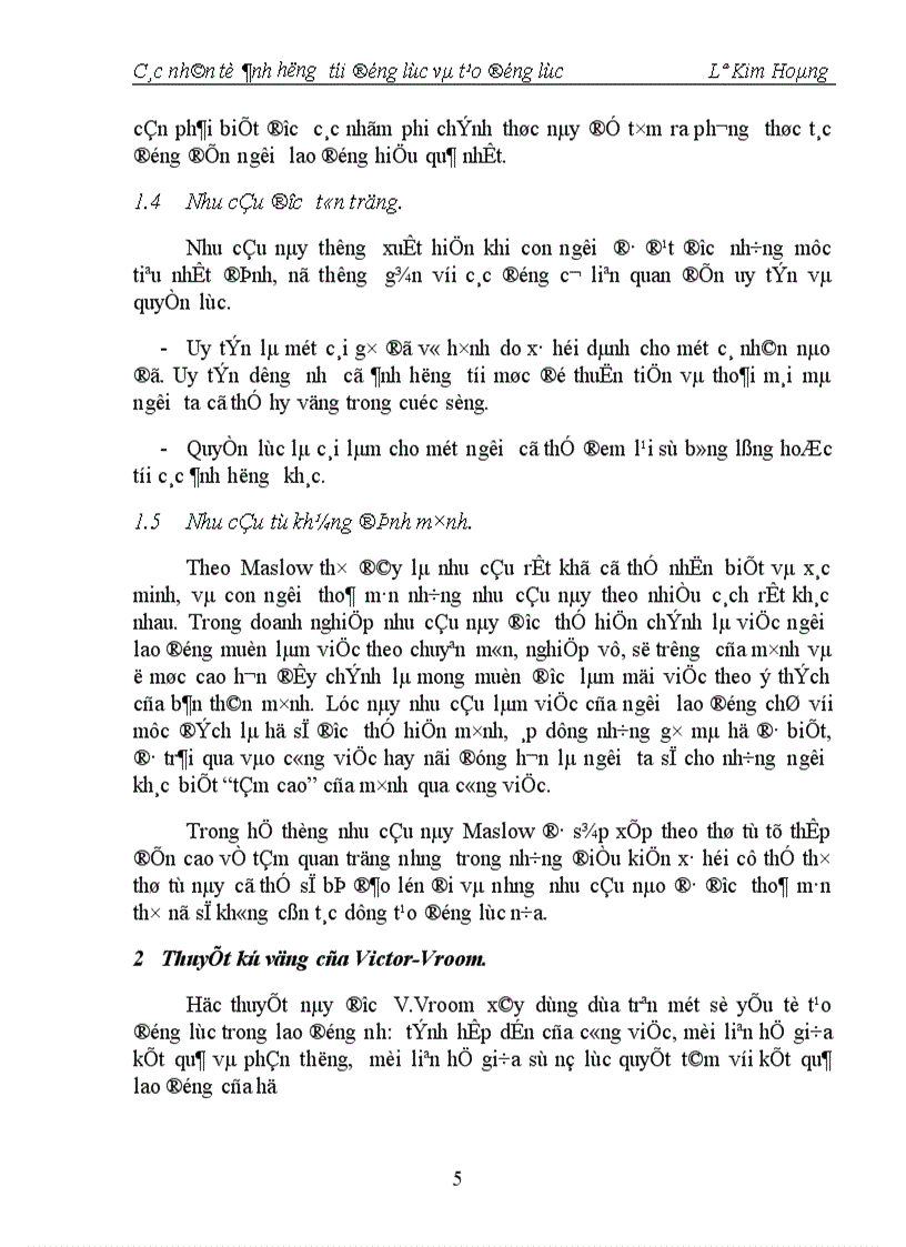 image for page Các nhân tố ảnh hưởng tới động lực và tạo động lực 1