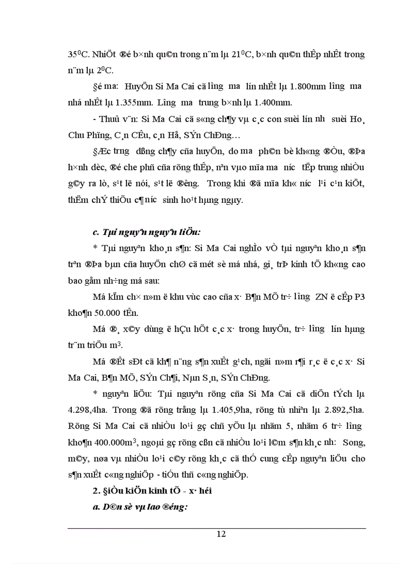 image for page Một số vấn đề chuyển dịch cơ cấu kinh tế nông thôn ở huyện Si Ma Cai 1