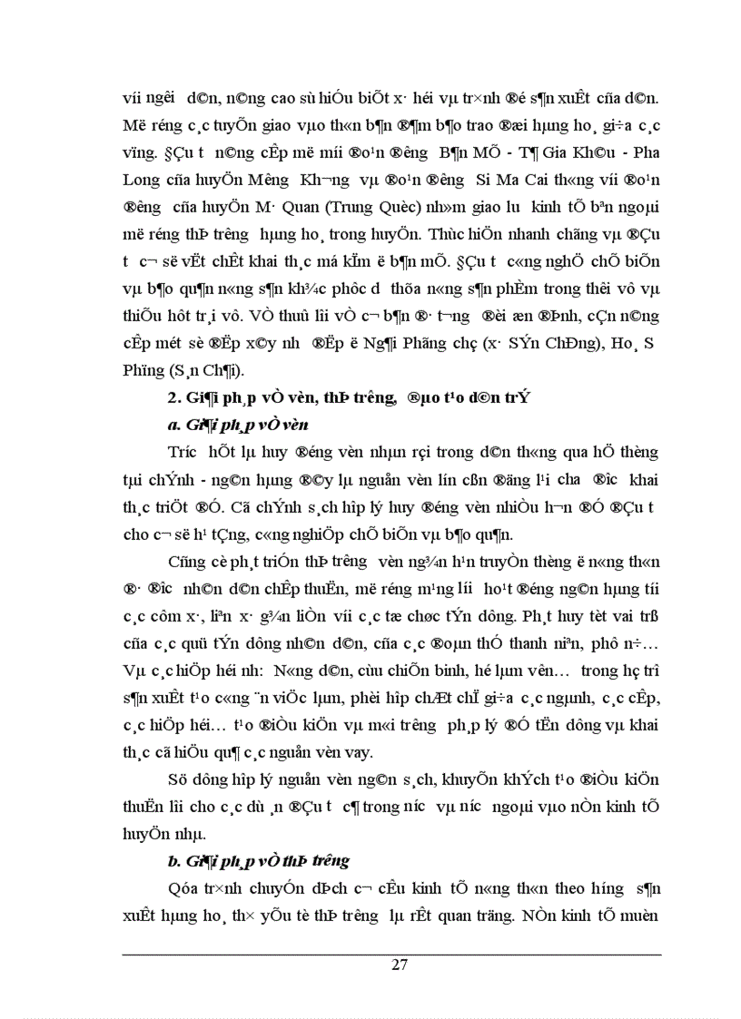 image for page Một số vấn đề chuyển dịch cơ cấu kinh tế nông thôn ở huyện Si Ma Cai 1