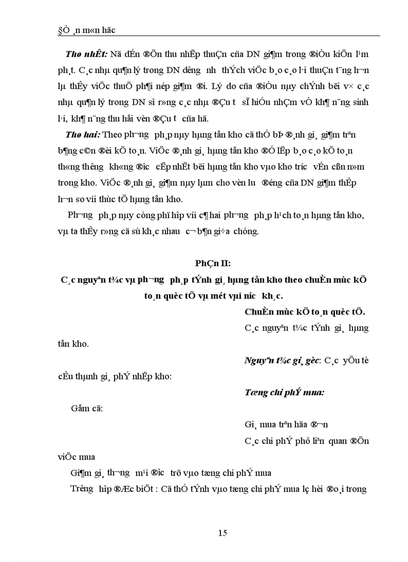 image for page Bàn về hệ thống nguyên tắc và phương pháp tính giá hàng tồn kho trong doanh nghiệp 1