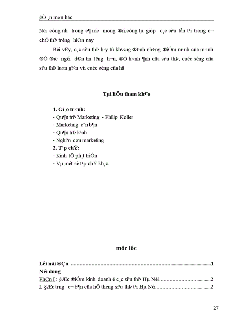 image for page Một số giải pháp marketing nhằm thu hút khách hàng tại các siêu thị ở Hà Nội 1