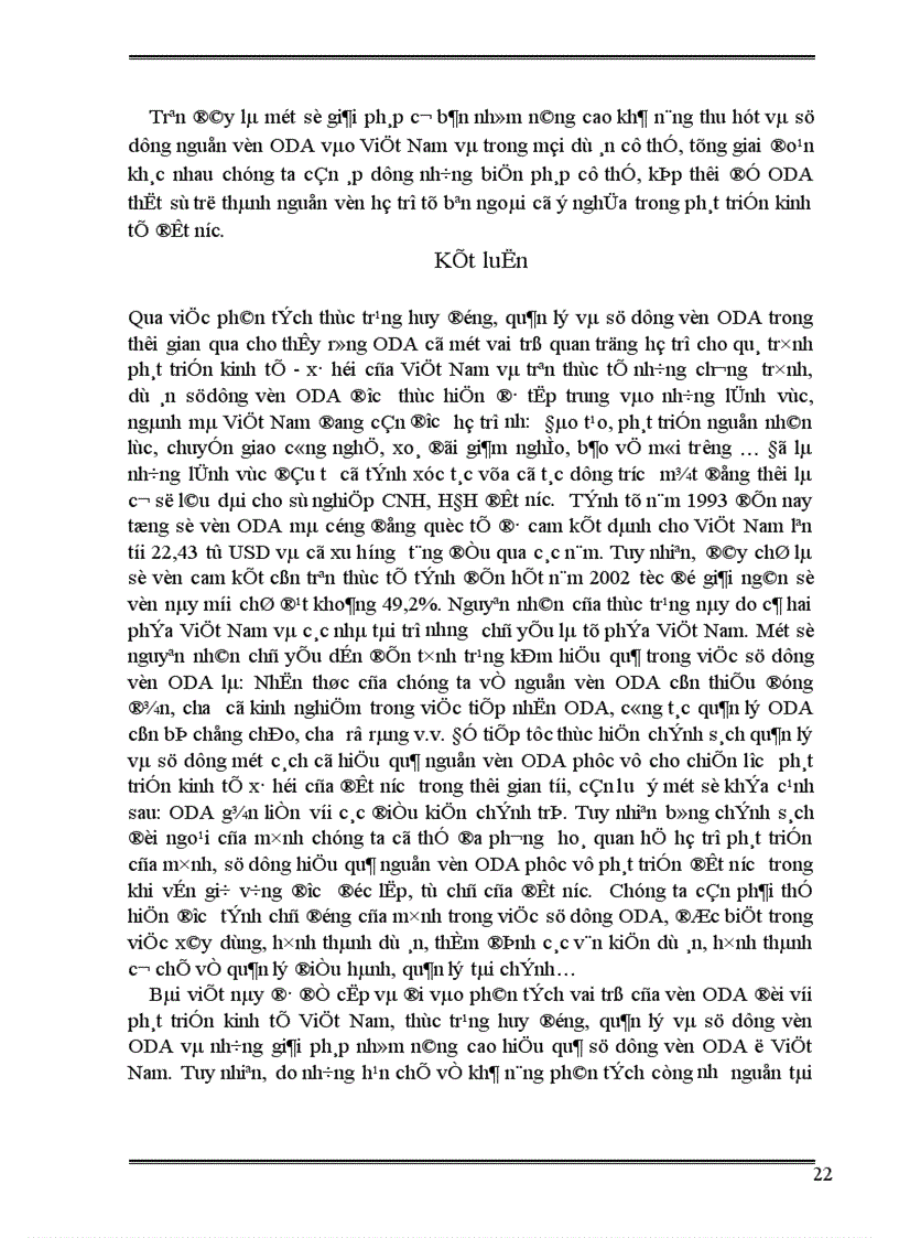 image for page ODA nguồn vốn cho đầu tư phát triển ở Việt Nam thực trạng và giải pháp 1