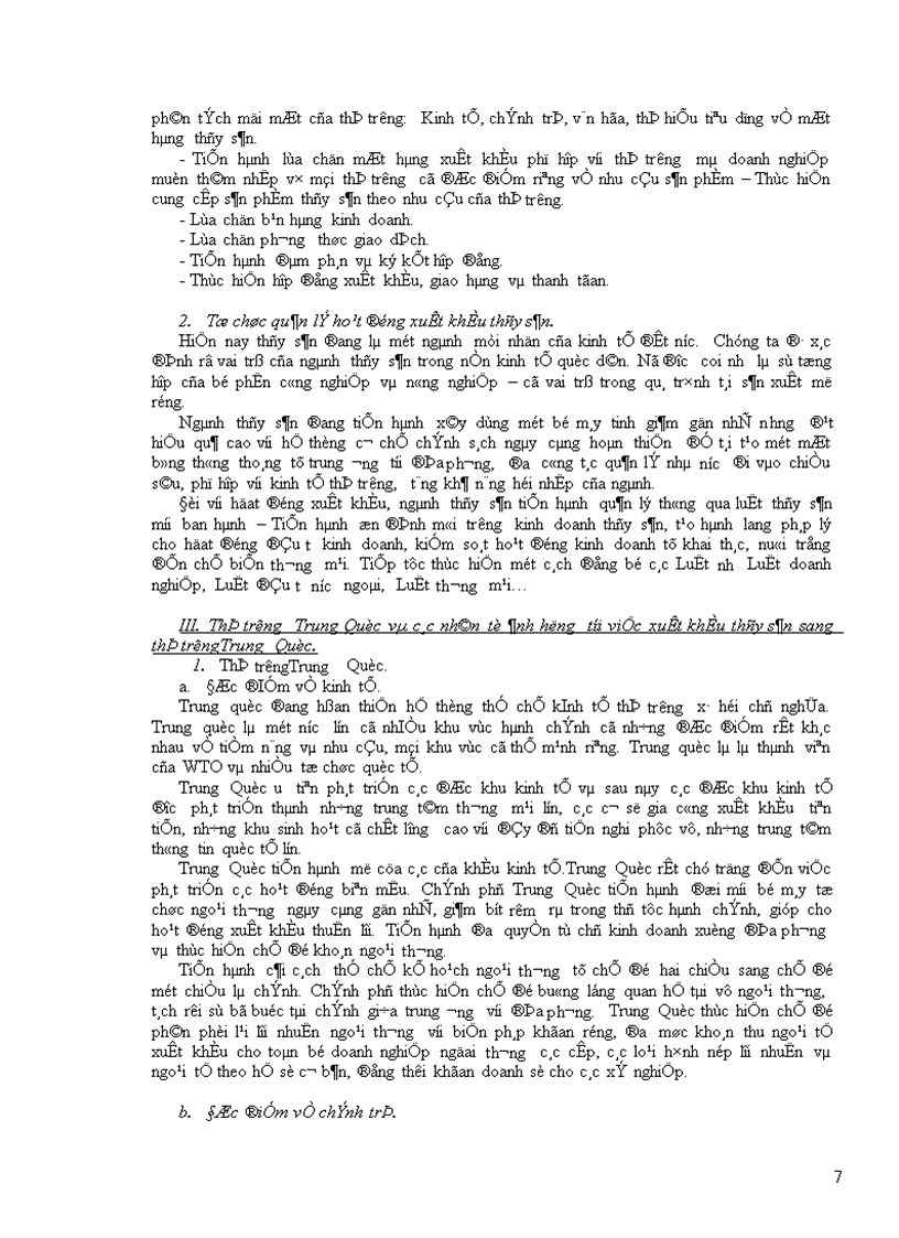 image for page thực trạng xuất khẩu thủy sản Việt Nam sang thị trường Trung Quốc 1