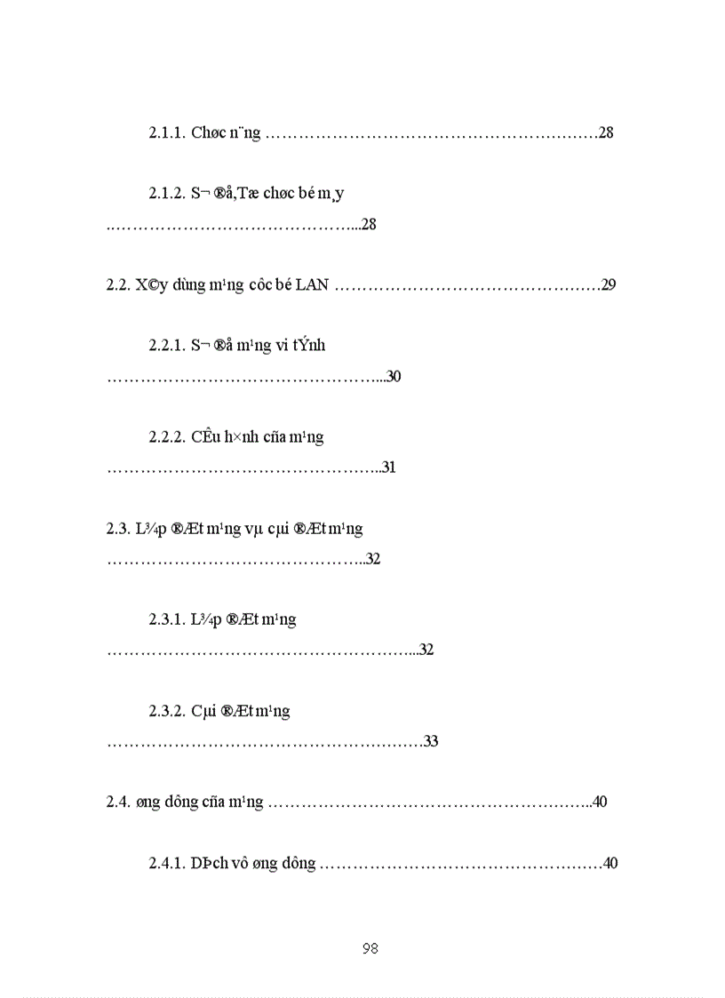 image for page Xây dựng và lắp đặt mạng máy tính cho công ty công trình đô thị Nam Định X