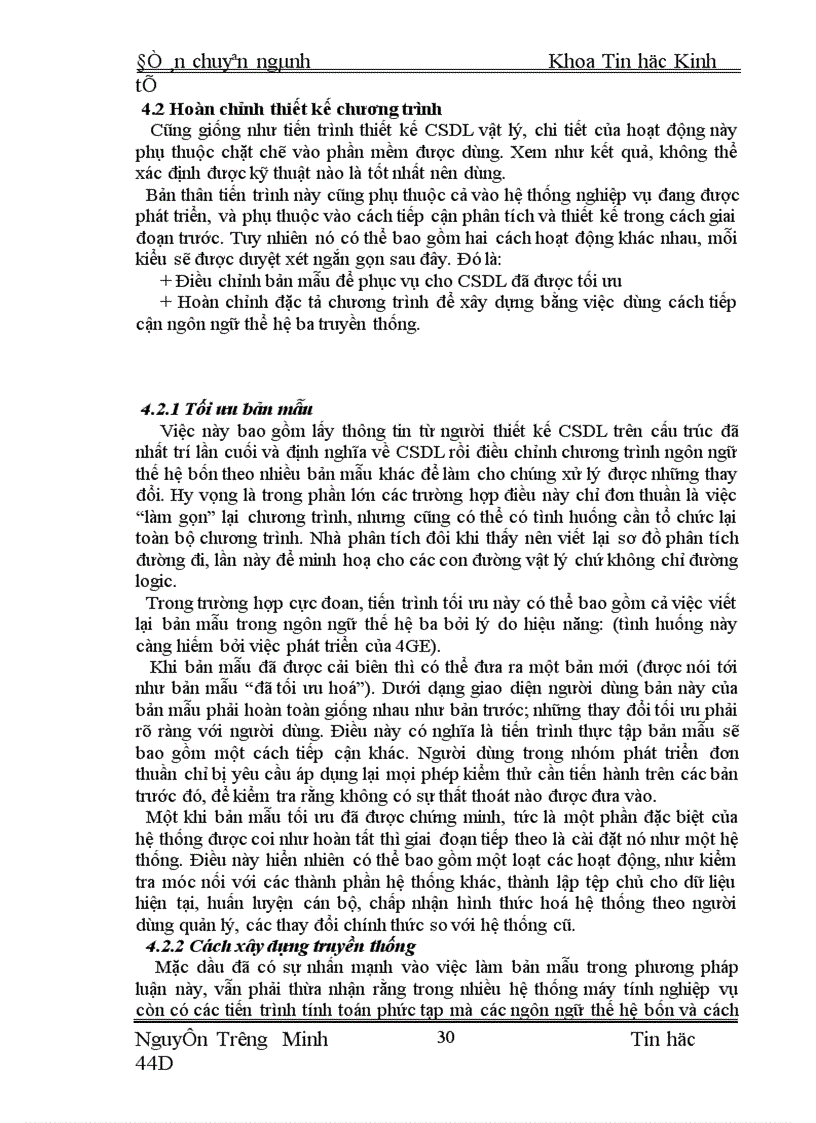 image for page Một số phương pháp phát triển HTTT quản lý 1