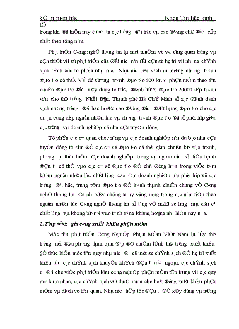 image for page Hiệu quả hoạt động các doanh nghiệp phần mềm Việt Nam 1