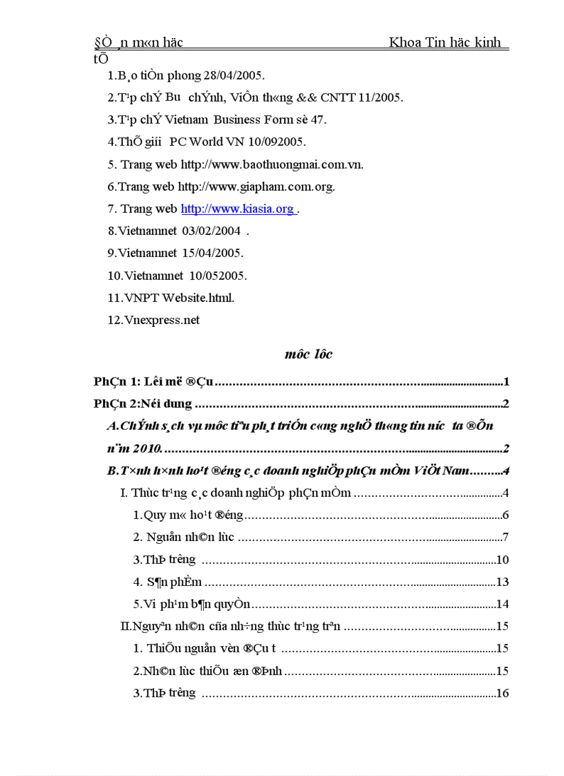 image for page Hiệu quả hoạt động các doanh nghiệp phần mềm Việt Nam 1
