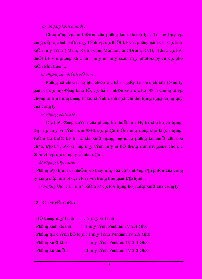 image for page Báo cáo thực tập Đề tài mạng cho doanh nghiệp nhỏ