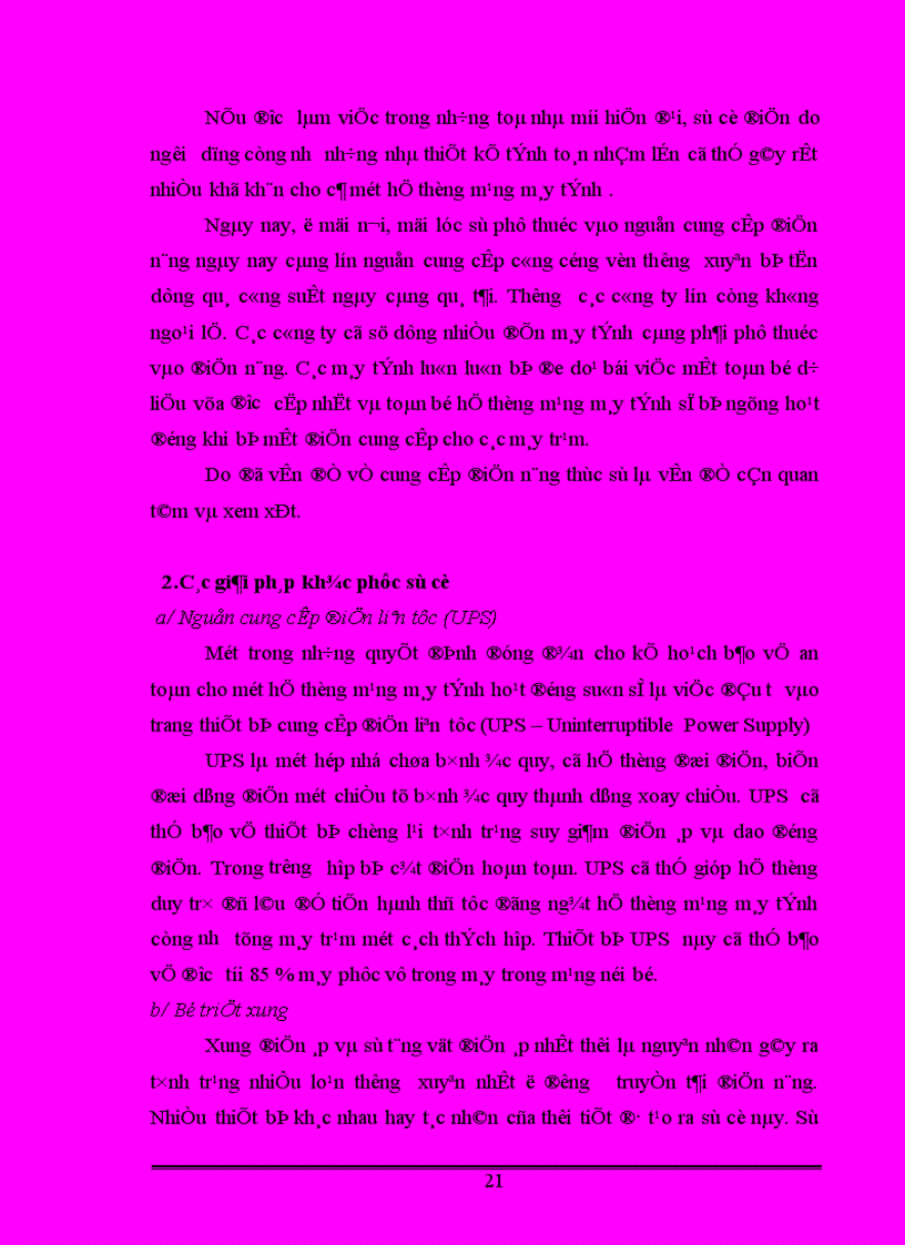 image for page Báo cáo thực tập Đề tài mạng cho doanh nghiệp nhỏ